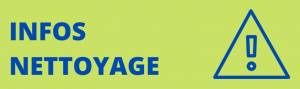 Infos nettoyage